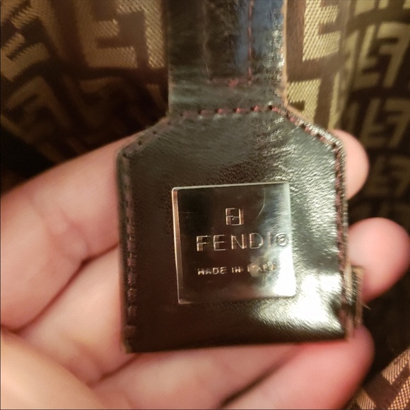 Vintage Fendi Zucchino Tote 100% Authentic - Picture 6 of 7